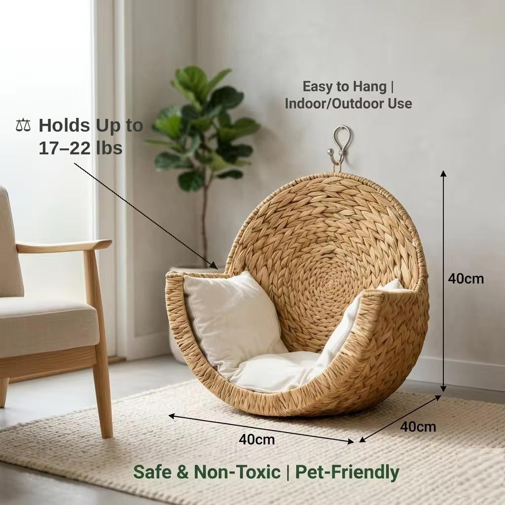 Felinest™ Handwoven Cat Bed